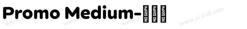 Promo Medium字体转换